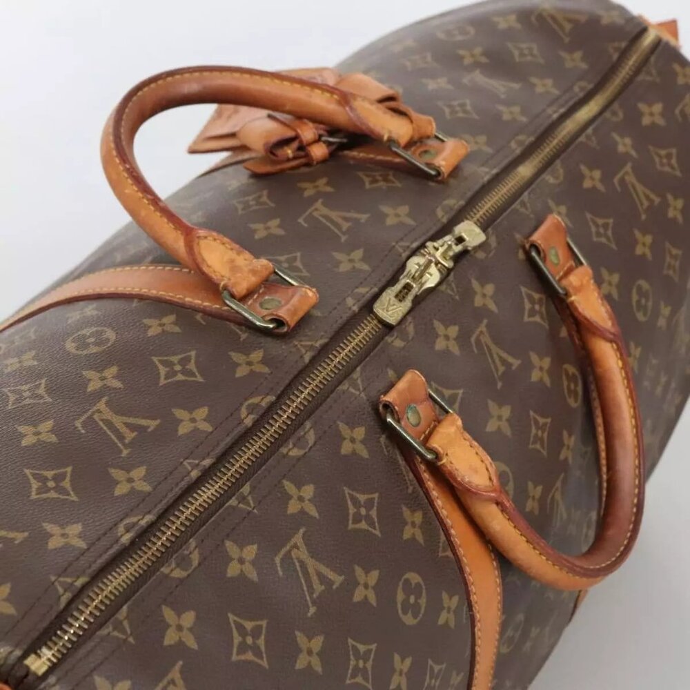 LOUIS VUITTON Monogram Keepall 55 Boston Bag - Picture 9 of 16